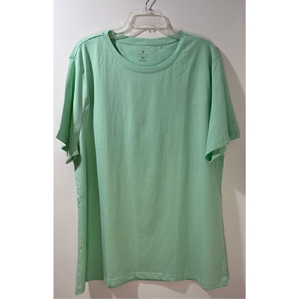 Vustra men’s sea glass green short sleeve crewneck t-shirt size XXL #33-0849
